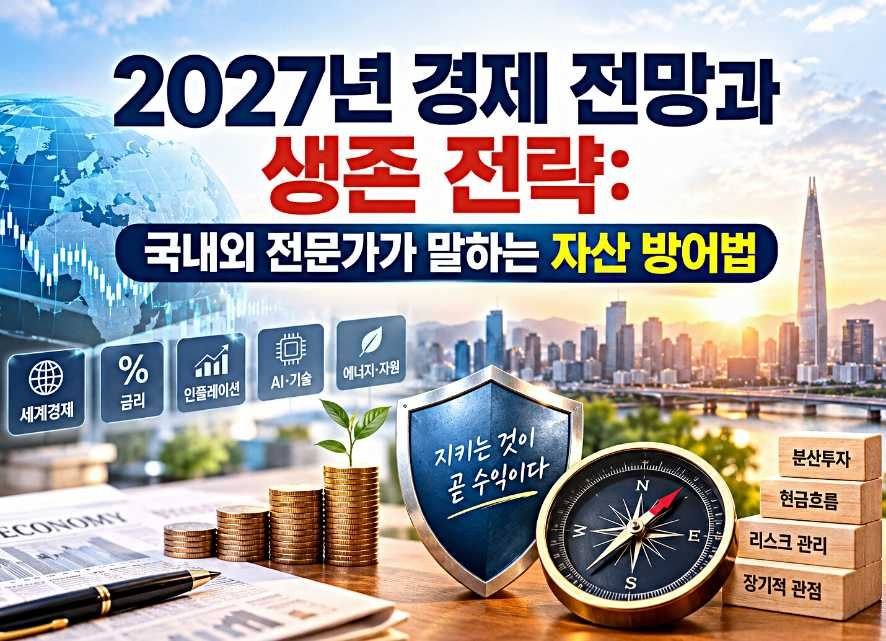 2027년 경제 전망과 생존 전략: 국내외 전문가가 말하는 자산 방어법