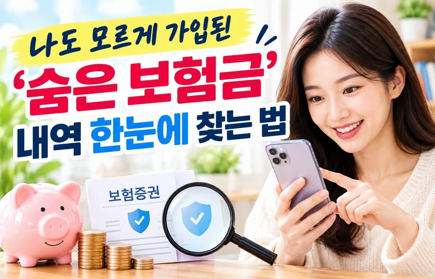 나도 모르게 가입된 ‘숨은 보험금’ 내역 한눈에 찾는 법